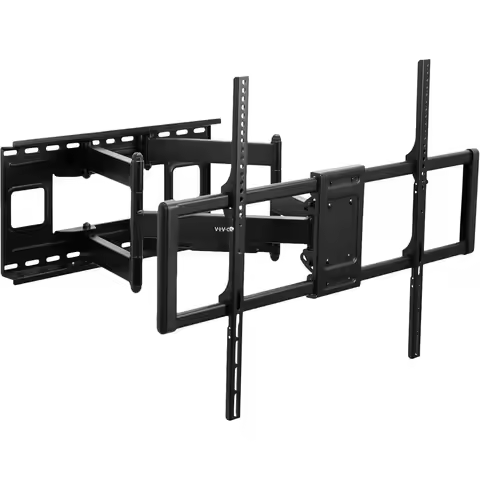 60 to 120 inch Large Sn Heavy Duty TV Wall Mount or LCD LED lat and Curved Sns, Aulating Swivel Moun