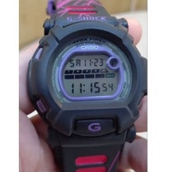 Casio G shock dw002, module 1299 japan,purple edition,purple side button,custom street spirit,used &