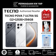(READY STOCK)TECNO POVA 7 ULTRA 5G (12+12GB)+256GB 1 TAHUN WARANTI DARI TECNO MALAYSIA