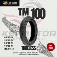TOMIMOTO TM100 MOTORCYCLE TIRES Ring 14 80/90-14 90/90-14 80/80-14 90/80-14 100/80-14 TUBELESS