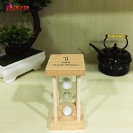 [Bilibili1] 1 Minute Wooden glass Hourglass glass  for Classroom Teaching -  White
