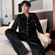 Long Sleeve Pajamas for Men, Youth Casual Pajamas, Long Sleeve Homewear, Pajamas for Men