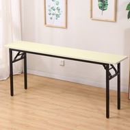 Folding Table Bench Study Table Minimalist Modern Training Table Rectangular Dining Table Outdoor Co