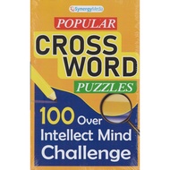 POPULAR CROSS WORD PUZZLES 100 OVER INTELLECT MIND CHALLENGE