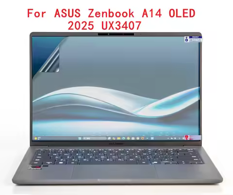 2pcs/lot Clear / Matte Screen Protector Soft Protective Film For ASUS Zenbook A14 OLED 2025 UX3407 U