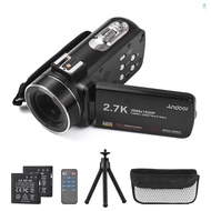 Andoer 2.7K Digital Video Camera Camcorder DV Recorder 48MP 16X Digital Zoom 3.0 Inch IPS Touch Pane