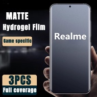 3PCS 4D Full Coverage HD Matte Screen Protector For Realme C75 C67 C65 C63 C61 C55 C53 C51s C51 C35 