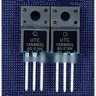 2pcs Original 18NM60L UTC18NM60L 18A600V MOS transistor TO-220F