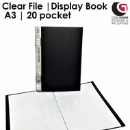 Clear Book A3 | Clear Holder  | Display Book | Document File | Plastic File A3 Size