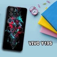 Cc20/ Flexible rubber softcase for vivo y19s/abstract Motif/vivo y19s case/vivo y19s charging/vivo y