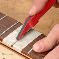 RUN Guitar Fret Crowning File Pen Fret Leveling Sanding Tool Guitar Bass Fret Polishing Wire File Fr