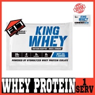 KING WHEY Travel Whey Protein 1 Sachet (26.1g PROTEIN) Muscle Kingdom MK / Hydro Whey / Isolated Whe