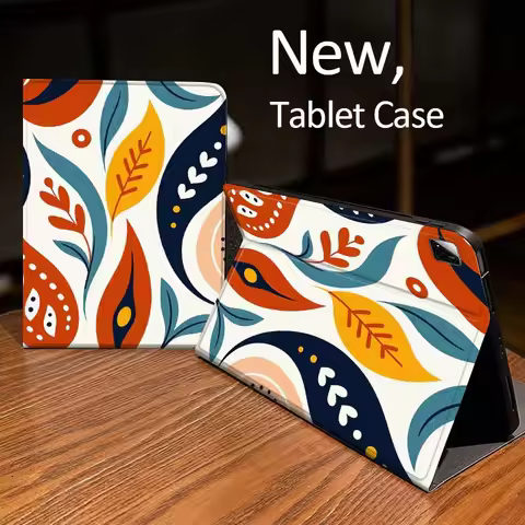 Cartoon Autumn Leaves Pattern For Xiaomi Mi Redmi Pad 2 4 5 7S 6S 6 7 8 Plus SE Pro K 2025 inch 8.7 