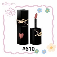 Yves Saint Laurent (YSL) - YSL聖羅蘭 漆亮釉愛心奢華印記鎖心光唇釉 #610冰裸烏龍 5.5ml[平行進口]