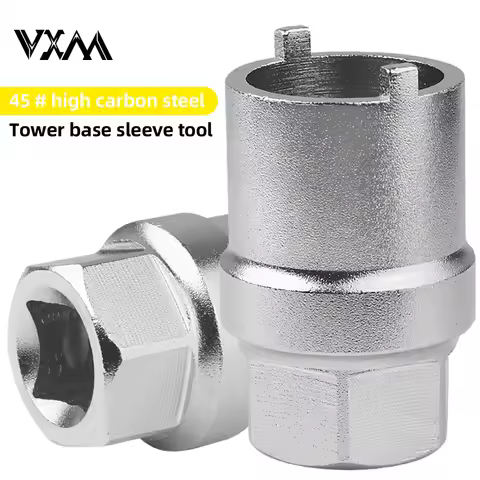 VXM Bicycle Flower Drum Tower Base Removal Tool Wheel Hub Tower Base Slotted Sleeve Removal Repair T