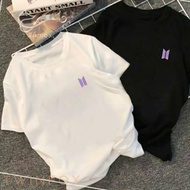 Kaos KPOP BTS Baju Tshirt Unisex Short Sleeve 100% Cotton Pria Wanita KPOP ARMY Tee Tops