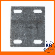 4" x 5" welding Square Plate /Gate Plate/ Tapak Besi Welding /Auto gate Aluminium / Pintu Pagar ruma