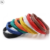 SK 1M UL1007 Single Copper Wire Single Core Electronic Wire 18-26AWG Environmental Protection Tinned