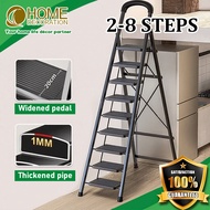 Tangga Lipat 2-8 Step Ladder Foldable Heavy Duty Household Indoor Folding Ladder portable Step ladde