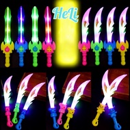 COMBO OF 3 TOY SWORDS WITH MULTI-COLOR LED LIGHTS, LIGHTWEIGHT, FUN FOR CHILDREN
