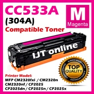 MAGENTA Compatible Colour Laser Toner 304A / CC530A CC531A CC532A CC533A High Quality Compatible Ton