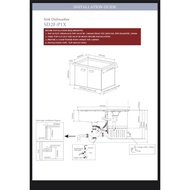 Fotile  3in1 Dishwasher-SD2F-P1X.S with Three years warranty)