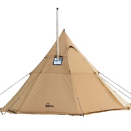 Hot Tent with Stove Jack Onefires Large Teepee Tent for Family Camping 4-8 Person