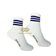 OLD SCHOOL PREMIUM OLD SCHOOL SOCKS BLACK BLACKbiru