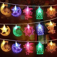 3m EID Raya Lighting Hiasan Rumah Office Bilik Colorful Yellow Party Raya Hiasan Rumah Dinding Kedai