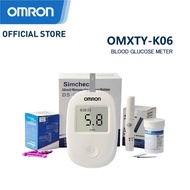 Omron Blood glucose meter เครื่องตรวจวัดระดับน้ำตาลในเลือด รุ่น OMXTY-K60 Safe Accu เครื่องตรวจ+เข็ม