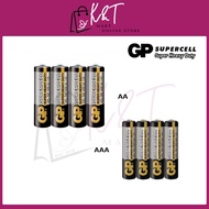 GP Supercell Battery Super Heavy Duty | AA AAA 15PL 1.5V | Bateri 40pcs