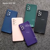 Samsung A32 4g Samsung A32 5g Softcase Macaron Lens Protect Camera Square Case Samsung A32 4g Samsun