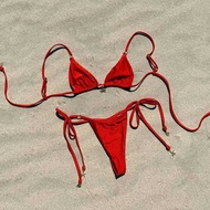 Micro Bikinis 2025 Women Swimsuits Swimwear Bikini Set Chain Bathing Suit Beachwear Brazilian Biquin