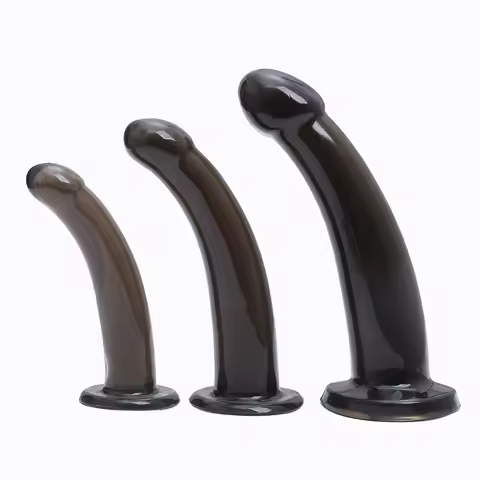 Body - Safe Artificial Dildo Anal Butt Plug Trainer, Graduated Sizes, Dual - Purpose for Unisex, Ide
