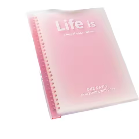 Binder Note A5 B5 Campus Loose Leaf Notebook Memo Diary Office Index File School Japanese Stationery