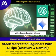 AI Trading Video Course - Stock Market for Beginners With AI Tips (ChatGPT & Gemini) | Learn Ai Trad
