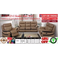 Potenza 8050, 1R +2 +3 Seater High Back Modern Leather  Sofa Set. RM 11,989 SAVE 45% ** 27 Different