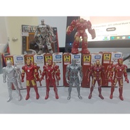 TOMICA TOMY TAKARA METACOLLE IRON MAN MARK1, MARK2, MARK3, MARK43, MARK46,MARK50, HULKBUSTER, ULTRON