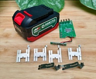 Vỏ mạch 20v DongCheng DCA 5s2p 10 cell 18650 nhận sạc zin.