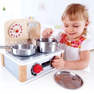 Hape E3151 2-In-1 Kitchen & Grill Set For Kids Age 3+