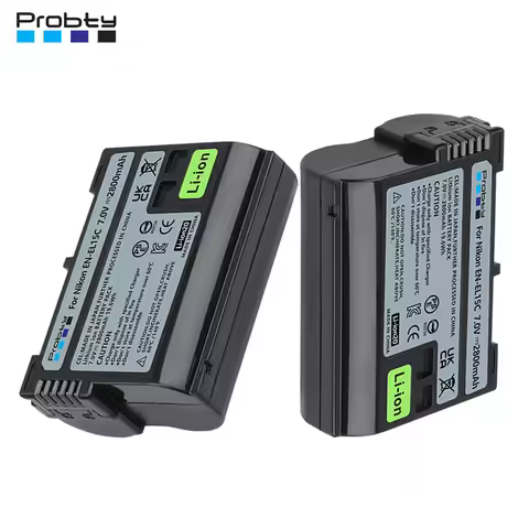 2800mAh EN-EL15C EN-EL15 lithium ion Camera Battery for Nikon Z5, Z6, Z6 II, Z7, Z7II D600 D610 D600