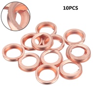 For Nissan Infiniti Oil Drain Plug Crush Washer 10PCS Metal Oil Drain Plug Crush Washer Gasket 11026