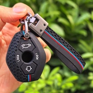 Silicone remote car key cover Holder Key Case For Bmw E46 E39 E53 X5 X3 E83 X3 Serie 7 5 3 330i Acce