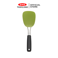OXO ตะหลิว ไนลอน รุ่นเฟลกซิเบิล เทอร์เนอร์ สีเขียว l OXO GG Nylon Flexible Turner Pesto ทนความร้อนได