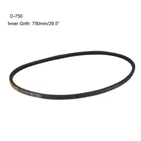 Uxcell 10x6mm Inner Girth 475mm 750mm 650mm 428mm 500mm Rubber Transmission Belt Washing Machine Dri