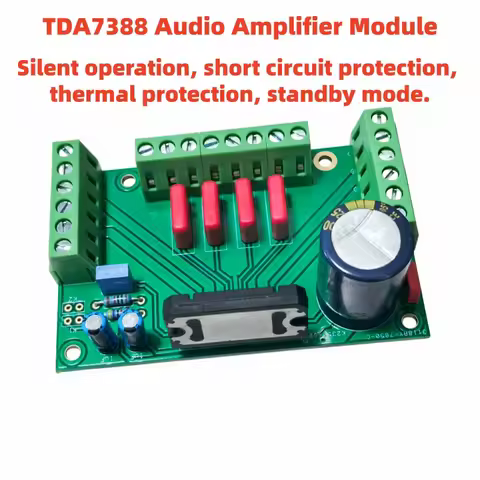 TDA7850 4x50W Class AB Audio Power Amplifier Board 26dB 4*50W