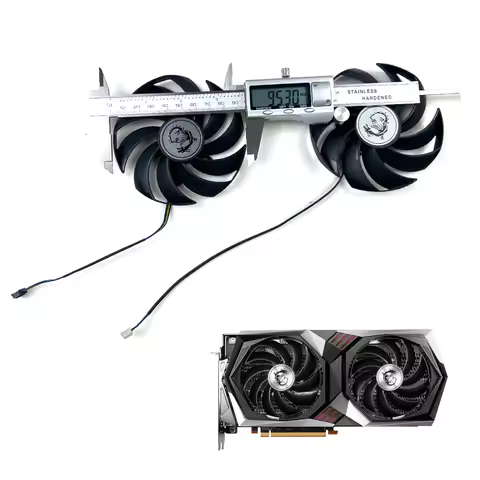 NEW Cooling Fan 95mm 4pin PLD10010S12HH RTX3060 TI GPU FAN For MSI RTX 3060 Radeon RX 6700 XT Gaming