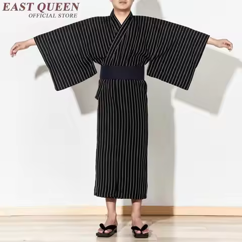 Samurai clothes costume yukata men traditional japanese clothes kung fu kimono men's haori obi japan