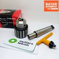 MESIN 3mm - 16mm Hower Chuck Drill Head MT3 Arbor Set For CQ 6230 Lathe Machine And Class