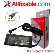 Acer Aspire F5-573G /Acer Aspire One Z1402 /Acer Tablet PC C300  19V 3.42A (5.5*1.5 /5.5*1.7) Laptop